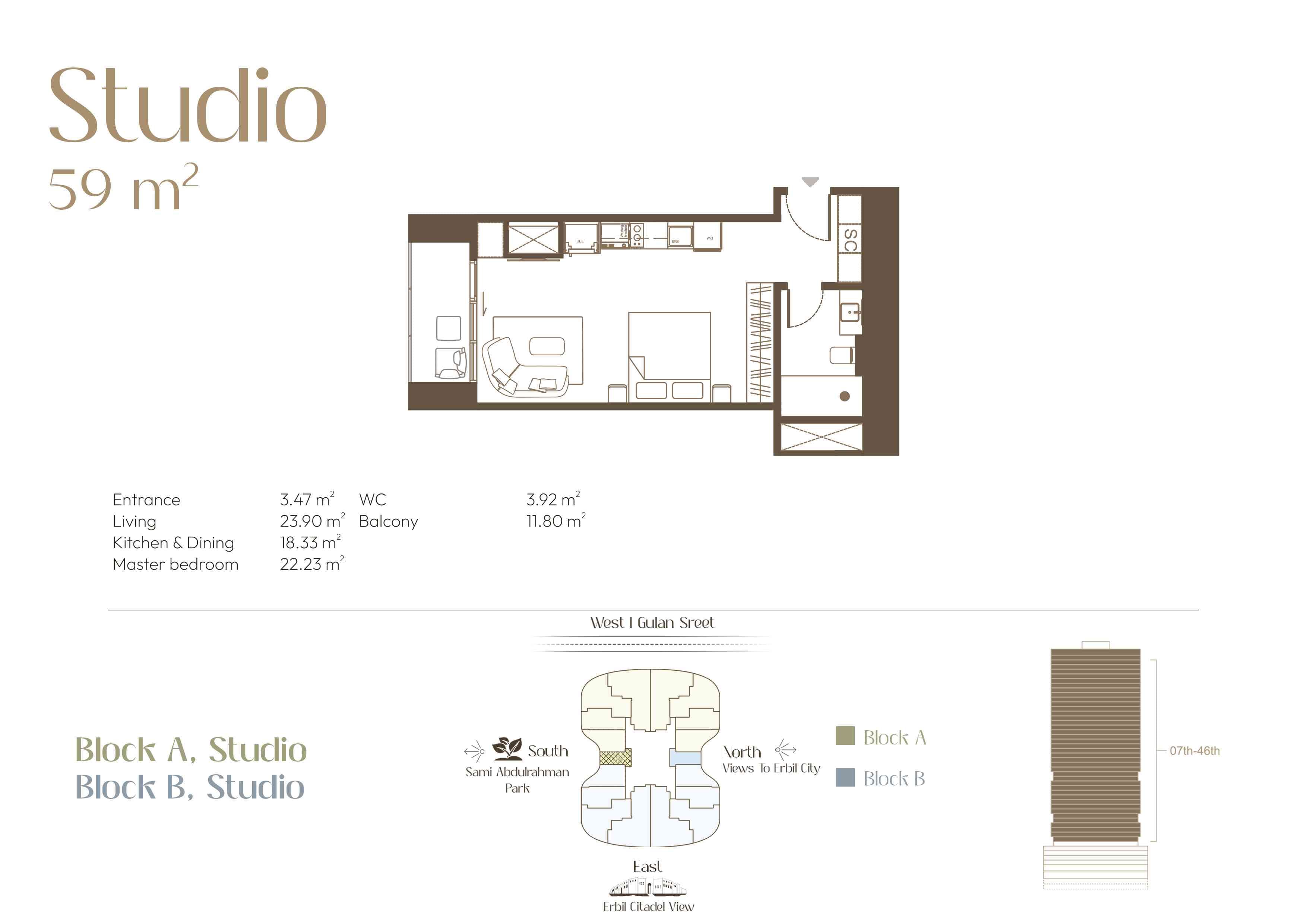 Studio Floorplan