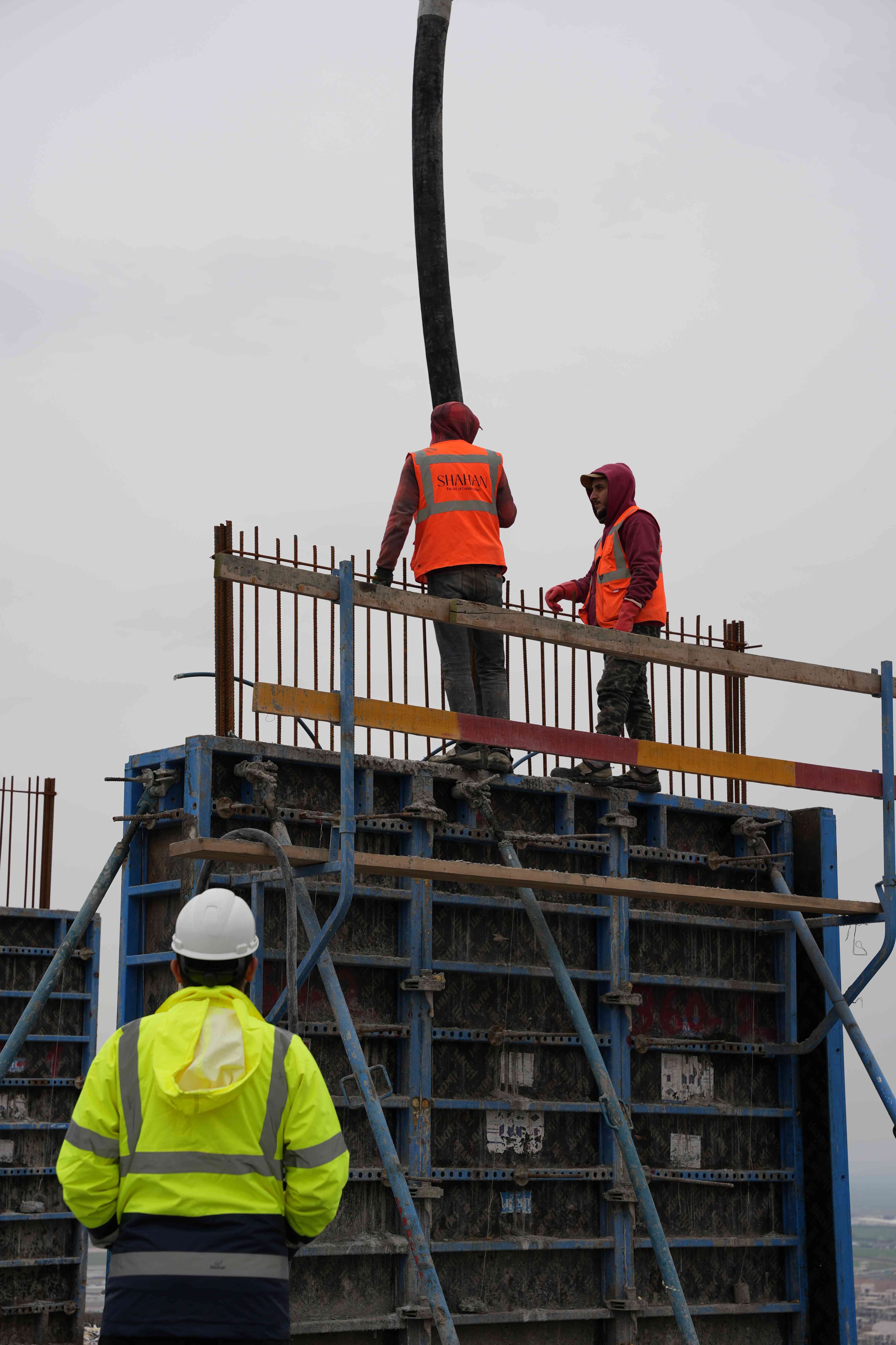 Concrete mixing process